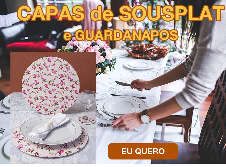 
Lindas Capas de Sousplat e Guardanapos

       para embelezar a sua Mesa

                    Confira
