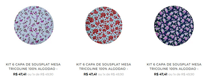 
Lindas Capas de Sousplat e Guardanapos

       para embelezar a sua Mesa

                    Confira

