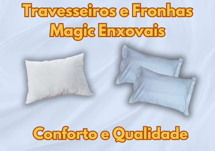 Sempre gostou dos excelentes Travesseiros e Fronhas que os melhores Hot�is disponibilizam para os seus h�spedes?

Agora voc� pode ter esses mesmos Travesseiros e Fronhas Padr�o Hotel a� na sua casa.