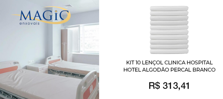 
         Kit 10 Len�ol Algod�o Percal Branco

                    R$ 313,41
